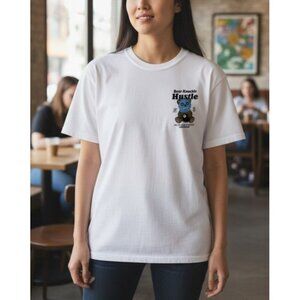 Bear Knuckle Hustle Graphic T-Shirt Size M By Riot Society